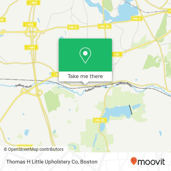 Mapa de Thomas H Little Upholstery Co