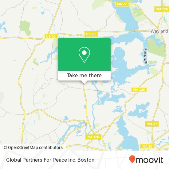 Mapa de Global Partners For Peace Inc