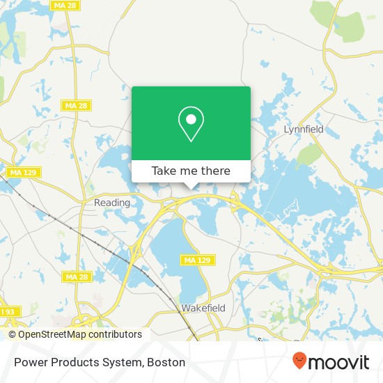 Power Products System map