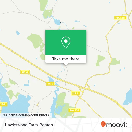 Hawkswood Farm map