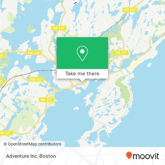 Adventure Inc map