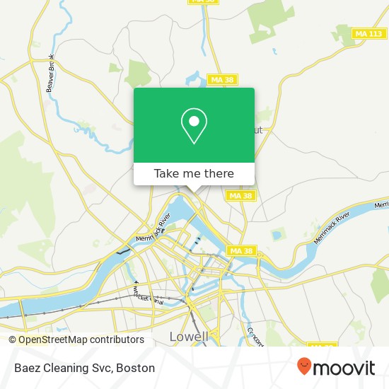 Baez Cleaning Svc map