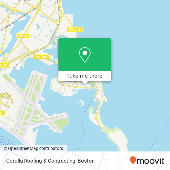 Mapa de Corolla Roofing & Contracting