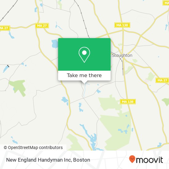 New England Handyman Inc map