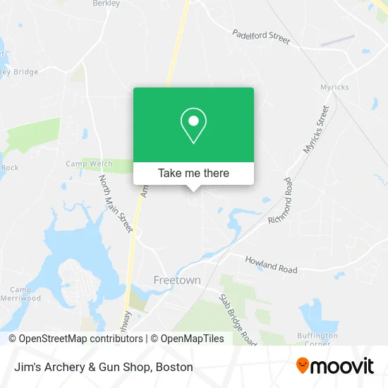 Jim's Archery & Gun Shop map