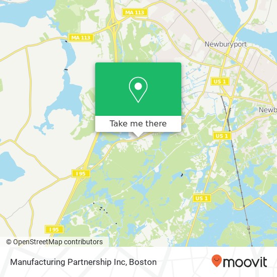 Manufacturing Partnership Inc map