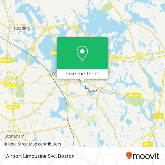 Airport Limousine Svc map