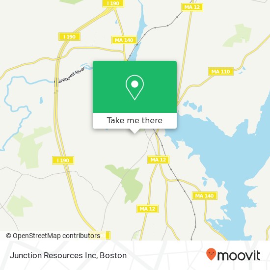 Mapa de Junction Resources Inc