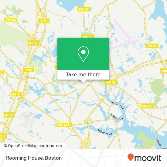 Rooming House map