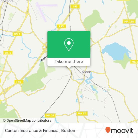 Mapa de Canton Insurance & Financial