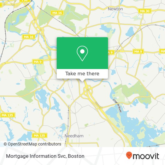 Mortgage Information Svc map