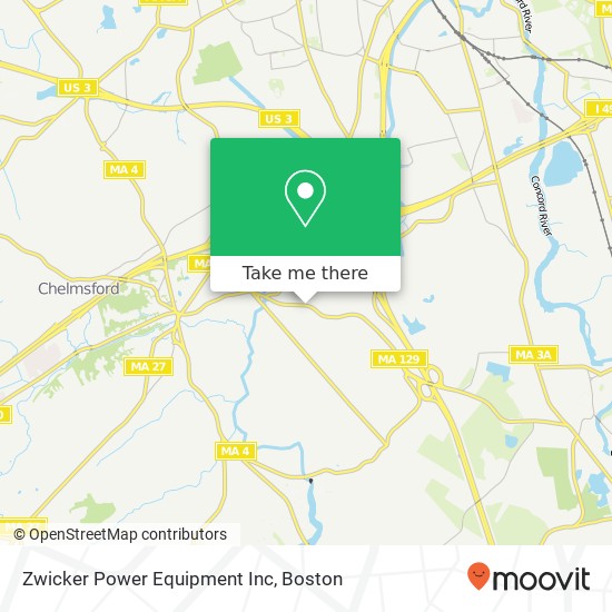 Mapa de Zwicker Power Equipment Inc