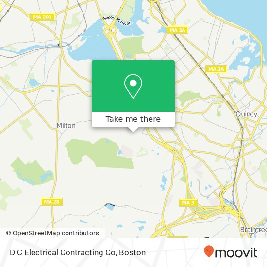 D C Electrical Contracting Co map