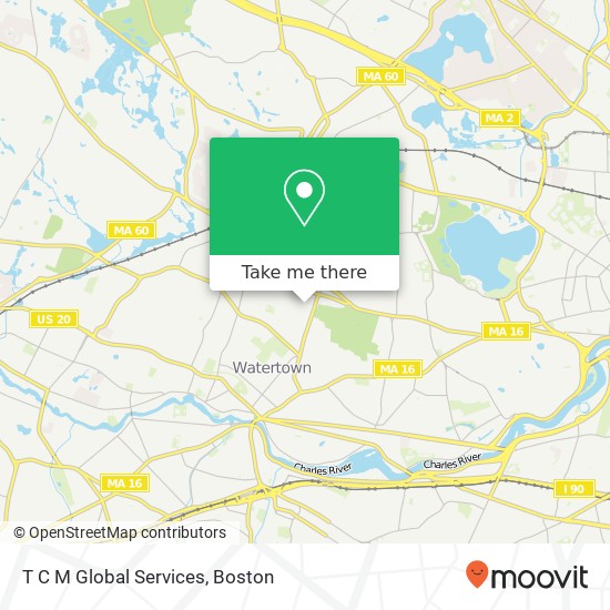 T C M Global Services map