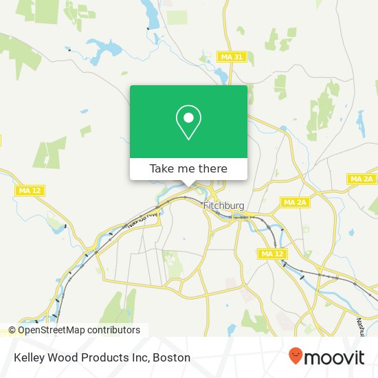 Mapa de Kelley Wood Products Inc