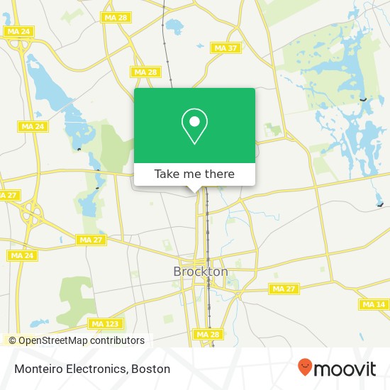 Monteiro Electronics map