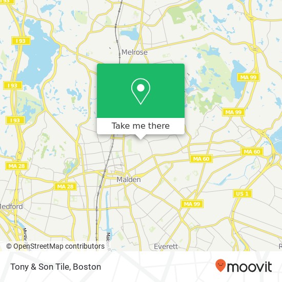 Tony & Son Tile map