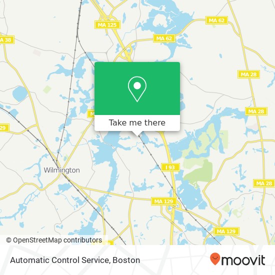 Automatic Control Service map