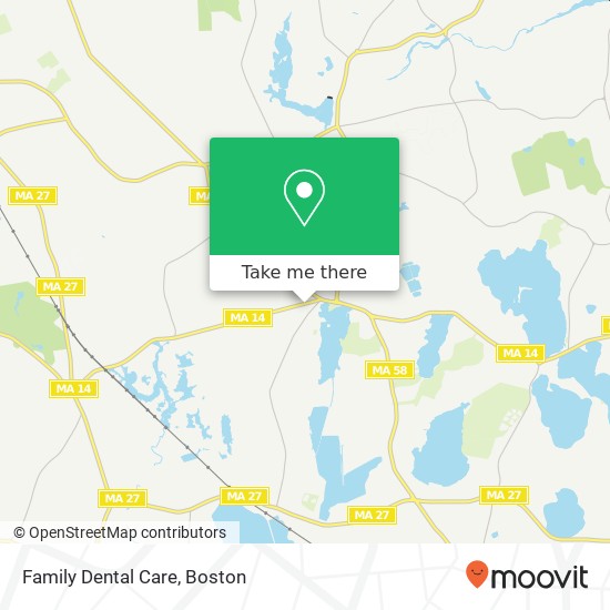 Family Dental Care map