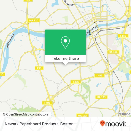 Newark Paperboard Products map