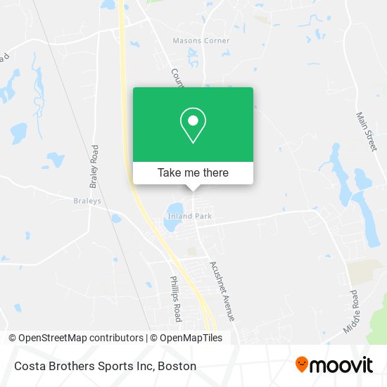 Costa Brothers Sports Inc map