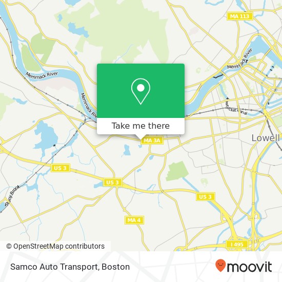 Mapa de Samco Auto Transport