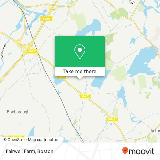 Fairwell Farm map