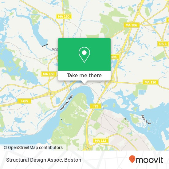 Structural Design Assoc map