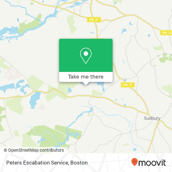 Peters Escabation Service map