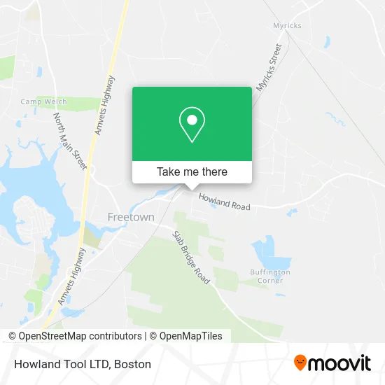 Howland Tool LTD map