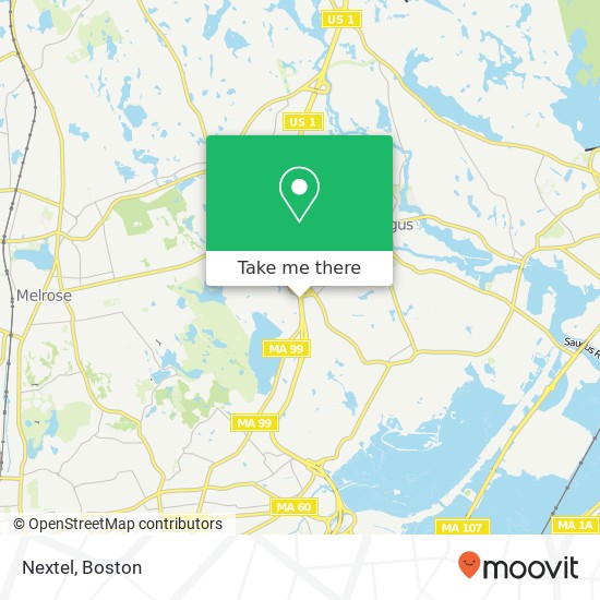 Nextel map