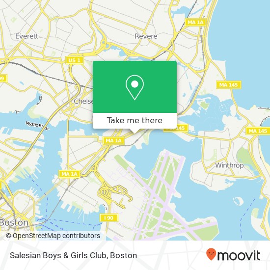 Salesian Boys & Girls Club map