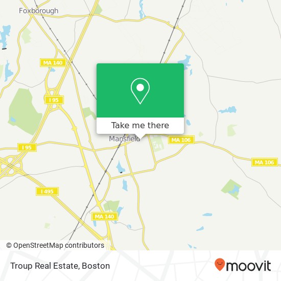 Troup Real Estate map