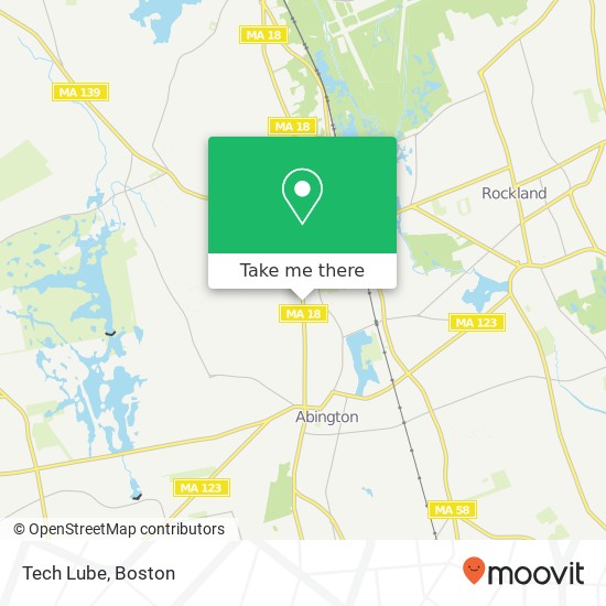 Tech Lube map