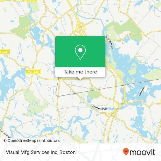 Visual Mfg Services Inc map