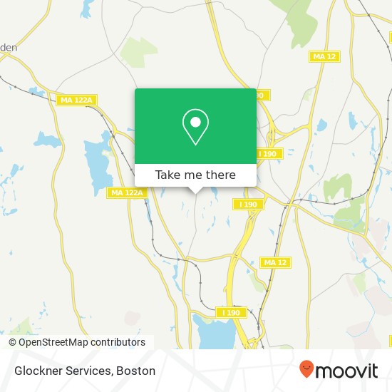 Mapa de Glockner Services
