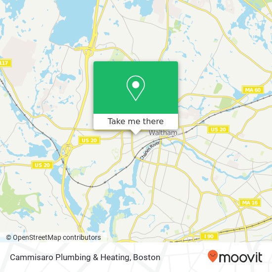 Mapa de Cammisaro Plumbing & Heating