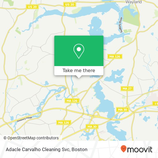Adacle Carvalho Cleaning Svc map