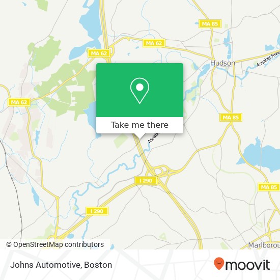 Johns Automotive map