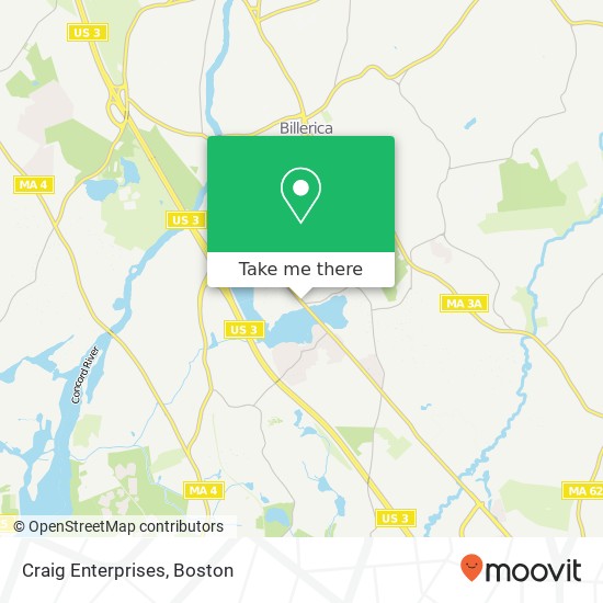 Mapa de Craig Enterprises