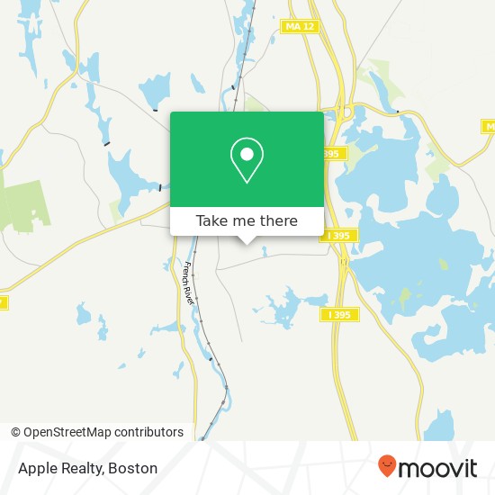 Apple Realty map