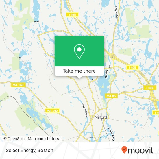 Select Energy map