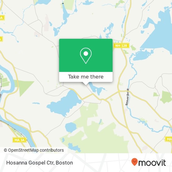 Hosanna Gospel Ctr map