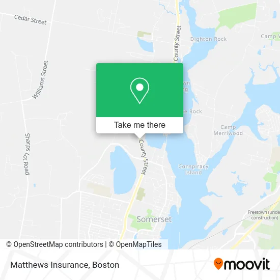 Matthews Insurance map