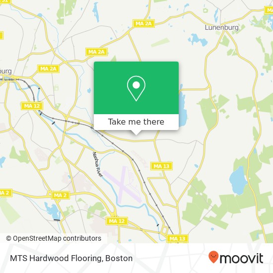 MTS Hardwood Flooring map