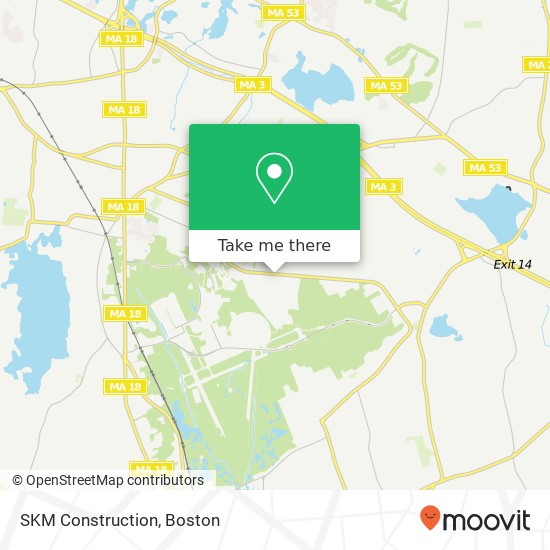 SKM Construction map