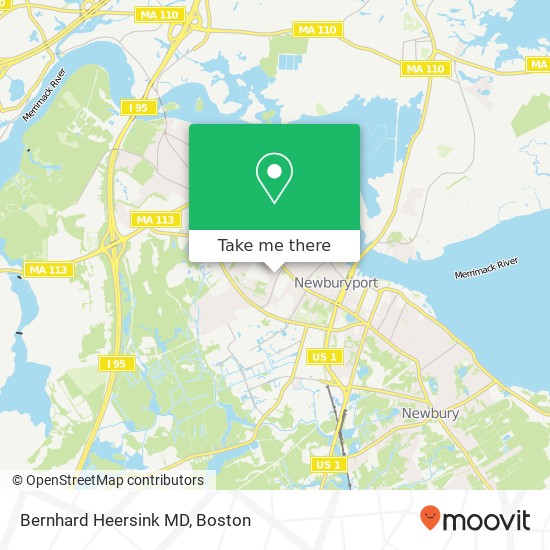 Bernhard Heersink MD map