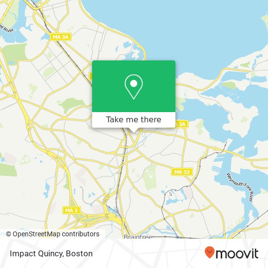 Impact Quincy map