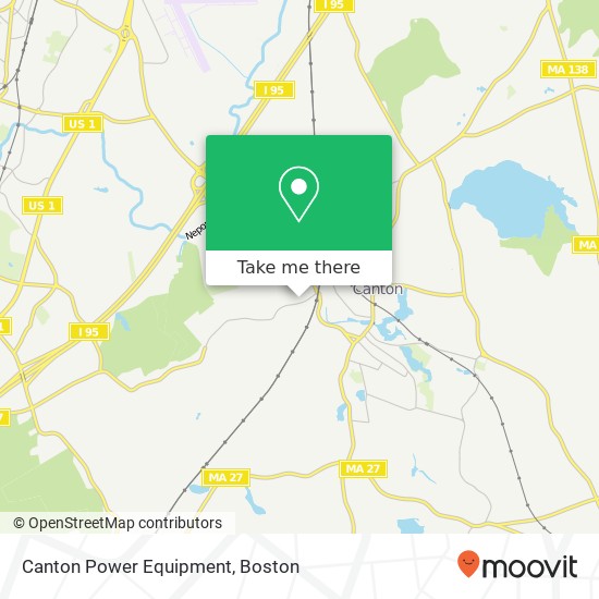 Canton Power Equipment map