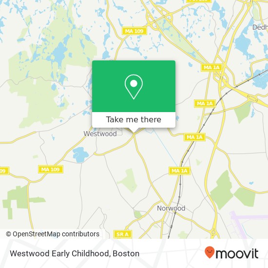 Mapa de Westwood Early Childhood